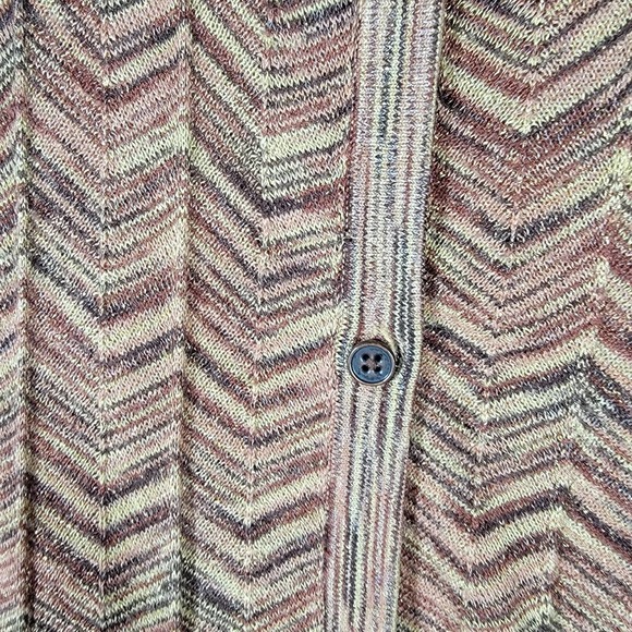 Missoni for Target Zigzag Cardigan - Brown and Cream - Picture 7 of 10